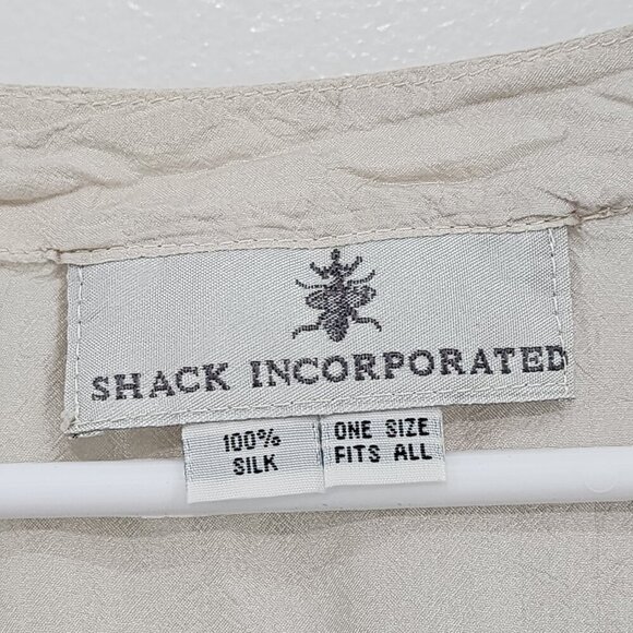 Shack Incorporated Women's 100% Silk Vintage Lightweight Midi Dress - OS - Picture 7 of 10